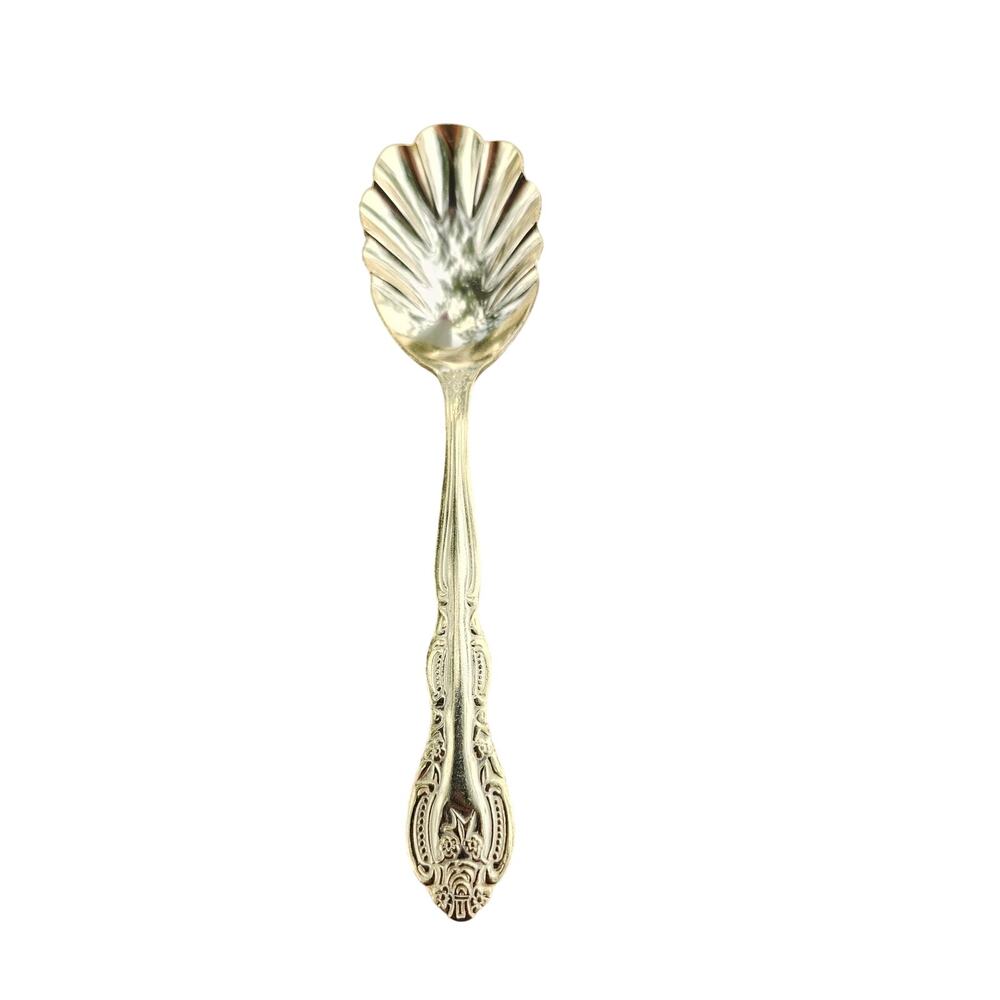International Silver San Marcos Gold Electroplate Sugar Spoon 6in Replacement